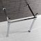 Kingston Brass VPB3328SQ1 28-Inch Stainless Steel Console Sink Legs, Polished Chrome VPB3328SQ1 - alternate 4